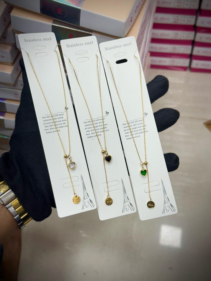 Birthstone Memorial Necklace